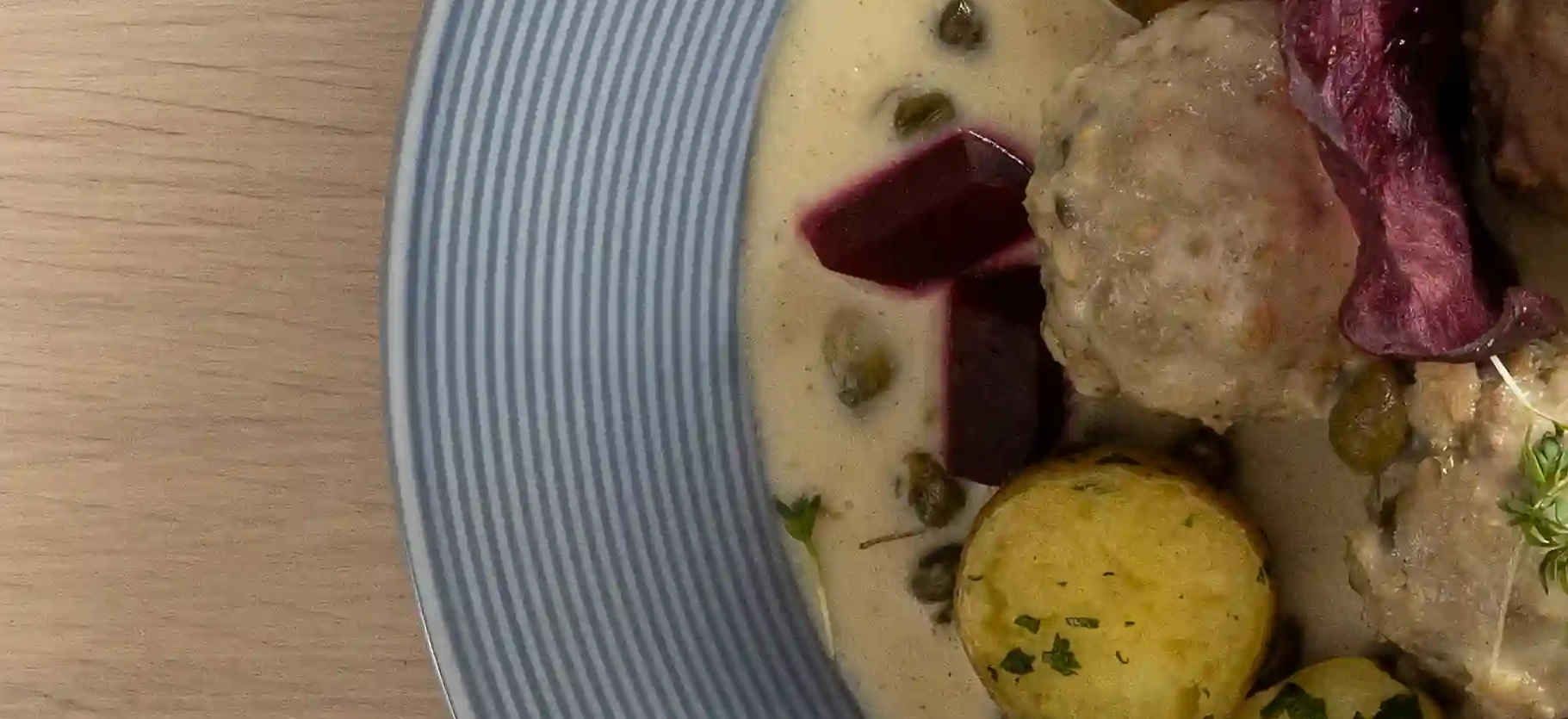 Königsberger Klopse - Restaurant Anna im Schloss Dresden
